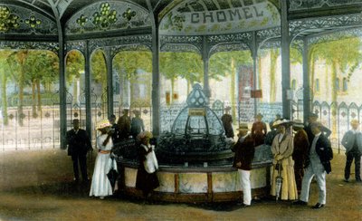 Medisin. Chomel vår i Vichy, Frankrike. Postkort, Frankrike, ca.1900. av Unbekannter Künstler