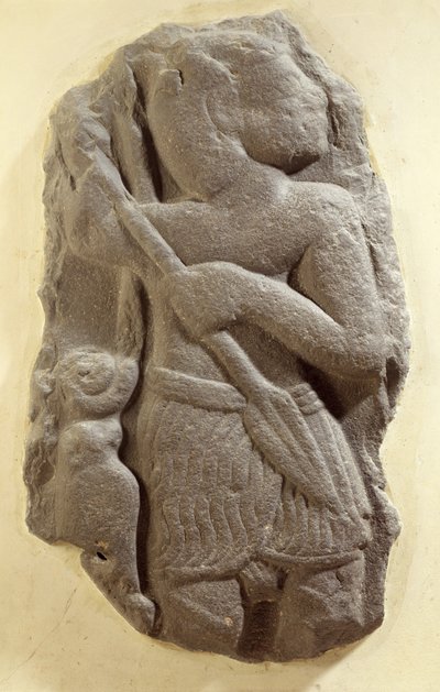 Moabittisk stormgud, Shihans eldgamle land Moab, ca. 1100 f.Kr. (basalt) av Unbekannt
