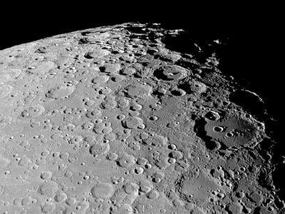 Moretus- og Clavius-kratere av Unbekannt