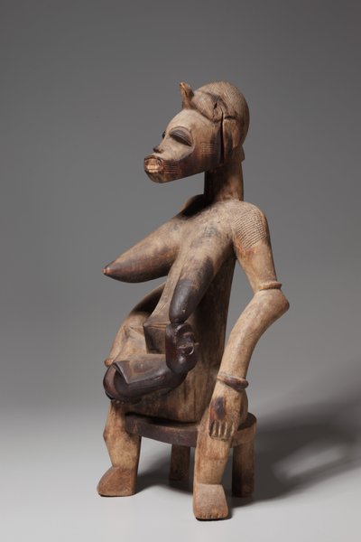 Mor-og-barn-figur, 1800-1900-tallet av Unbekannt