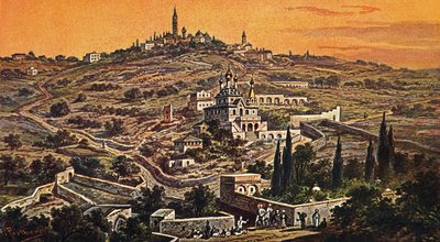 Oljeberget, Jerusalem - Bibelen av Unbekannter Künstler
