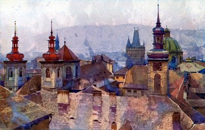Gamlebyen, Praha av Unbekannter Künstler