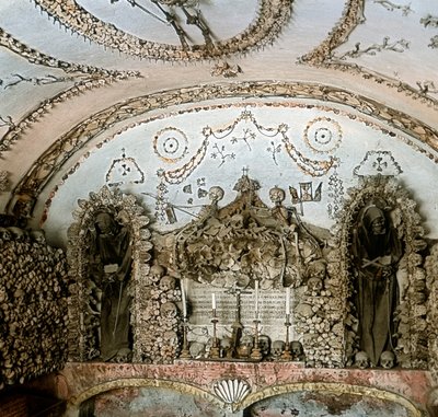 Ossuary av Capuchin-kirken av Unbekannter Künstler