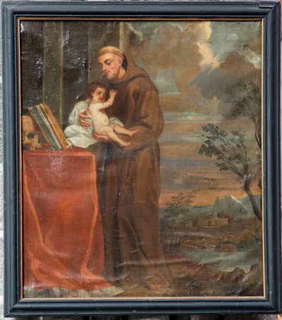Sognekirke (Saint Walburga Parish Church). Maleri. av Unbekannter Künstler