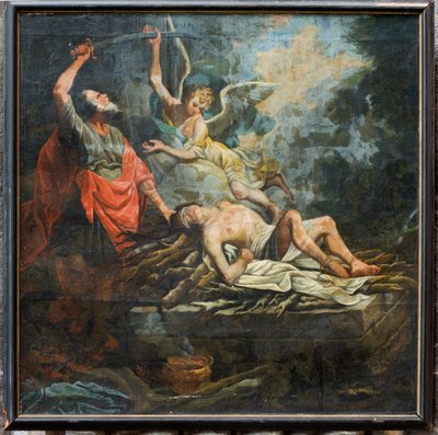 Sognekirke (Saint Walburga Parish Church). Maleri. av Unbekannter Künstler
