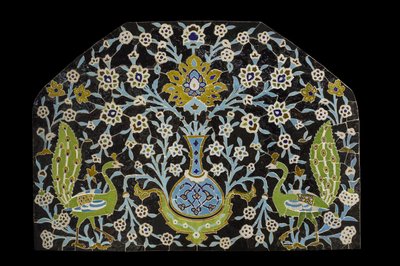Påfuglpanel. Iran, Isfahan (?) av William M. Timlin
