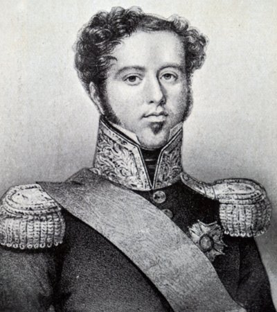 Pedro I fra Brasil. av Unbekannt