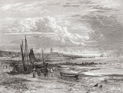 Penzance, Cornwall, England på slutten av 1800-tallet, fra Our Own Country publisert 1898 av Unbekannt