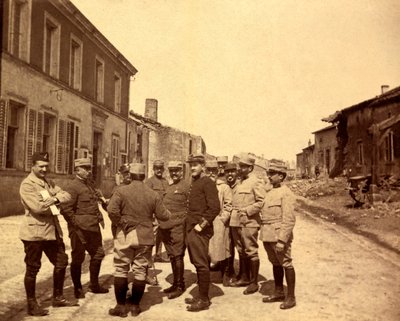 Fotografi fra et personlig album av en infanteriløytnant under de første månedene av første verdenskrig av Unbekannt
