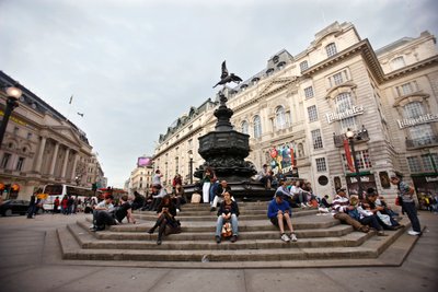 Piccadilly Circus, London (bilde) av Unbekannt
