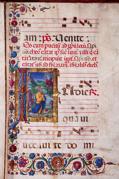 Piccolomini bibliotek: Korbok, torsk. 7.G, ff. 40v med "Jeremiah