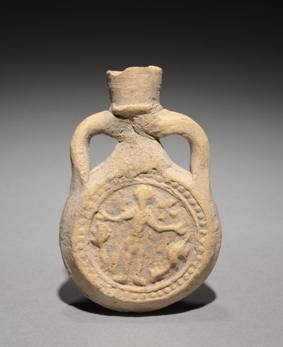 Pilgrimskolbe med Saint Menas, 500-700 av Unbekannt