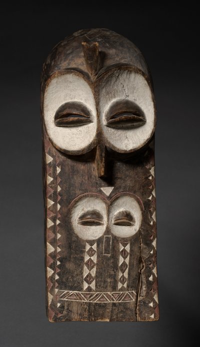 Plankemaske, muligens tidlig på 1900-tallet av Unbekannt