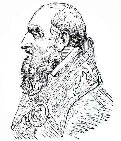 Pave Gregor XIII. av Unbekannt