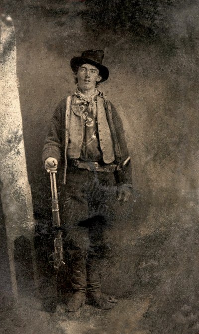 Portrett av Billy the Kid, Fort Sumner. 1879 (bilde) av Juste Lisch