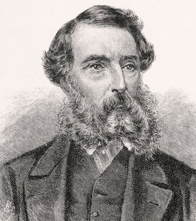 Portrett av Edward John Eyre (gravering) av Unbekannt