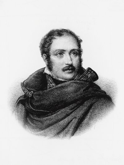 Portrett av Eugene de Beauharnais (1781-1824), fransk soldat, prins av det første imperiet og visekonge av Italia fra 1805 til 1814, gravering av William M. Timlin