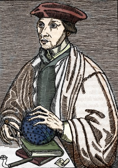 Portrett av Oronce Fine (gravering) av David Mosé