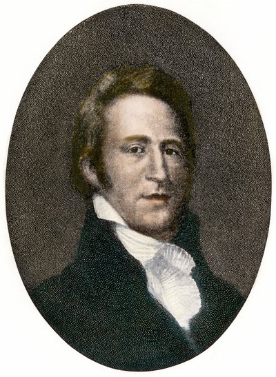 Portrett av William Clark (1770–1838), amerikansk oppdagelsesreisende. av Unbekannter Künstler