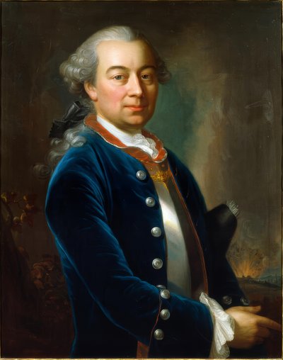 Porträt eines Mannes (François Rodolphe de Weiss?) von Unbekannter Künstler