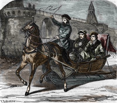 Portrett av ridderen av Eon i Russland, juni 1756 av David Mosé