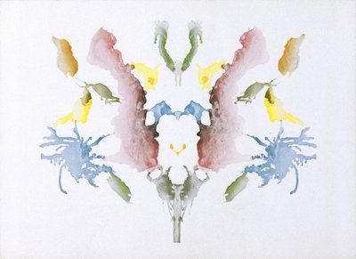Psykologiske tester Rorschach blekkflekk test av Unbekannt