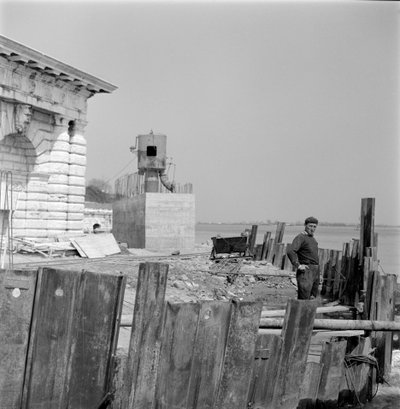 RUBS OF THE FORTE S. ANDREA (fort san andrea) - VENICE - 1960 av Unbekannt