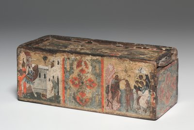 Relikvieskrin med scener fra døperen Johannes, 1300-tallet av Unbekannt