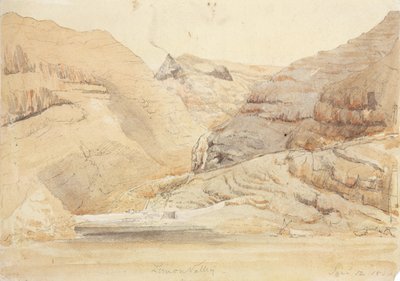 Fjellformasjoner ved Lemon Valley, St Helena, Sør-Atlanteren av Unbekannter Künstler