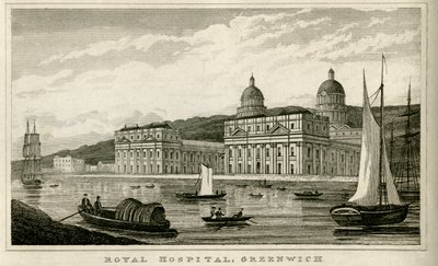 Royal Hospital, Greenwich av Unbekannt