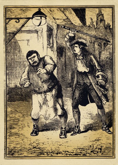 SWEENEY TODD DEN DIABOLISKE BARBEREREN I FLEET STREET av Unbekannter Künstler