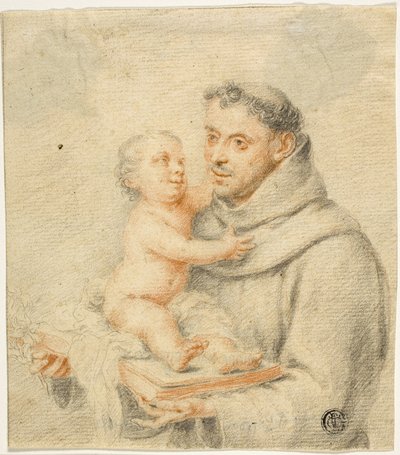 Den hellige Antonius av Padua av Unbekannt