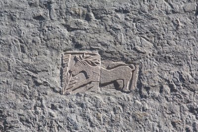 Saint Mauro-kuppel, kirke, lavrelieff, Maniago, Friuli, Italia av Unbekannt