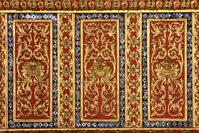 Skulptur. Marmor tempel. Wat Benchamabophit Dusitvanaram Ratchaworawiharn. 1899. Bangkok. Thailand av Unbekannt