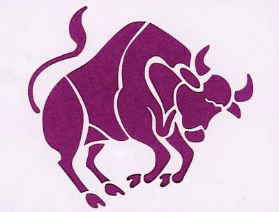 Dyrekretsens tegn: oksen (astrologisk tegn: taurus) Privat samling av Unbekannter Künstler