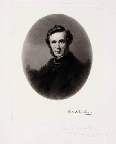Sir Robert Rawlinson, engelsk ingeniør og sanitær, ca 1860 av Unbekannt