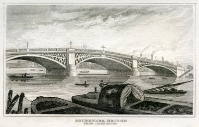 Southwark Bridge av Unbekannt