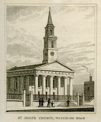 St John's Church, Waterloo Road av Unbekannt