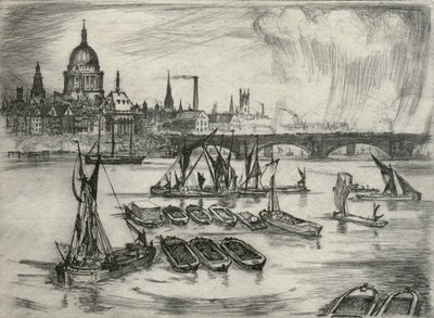 St. Pauls Katedral av Unbekannter Künstler