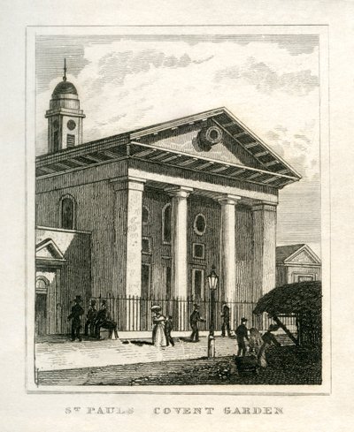 St Paul's Covent Garden av Unbekannt