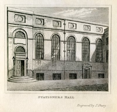 Stationers' Hall av Unbekannt