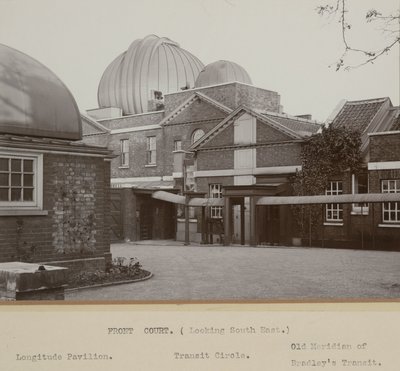 Prime Meridian ved Royal Observatory, Greenwich, London av Unbekannt