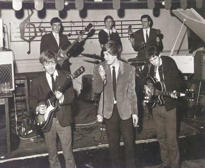 The Rolling Stones på scenen på Station Hotel, Richmond av Unbekannt