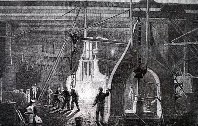 Produksjonsgulvet til Robert Stephenson and Company. av Unbekannt
