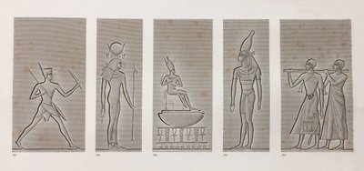 Theben, Karnak, på nært hold av Unbekannt