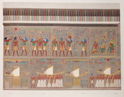 Theben: Karnak, nærbilde av Unbekannt
