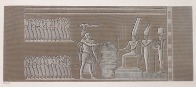 Theben: Karnak, nærbilde av Unbekannt