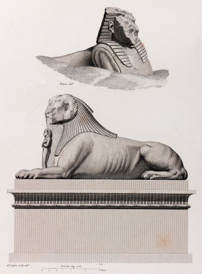 Theben: Karnak, nærbilde av Unbekannt