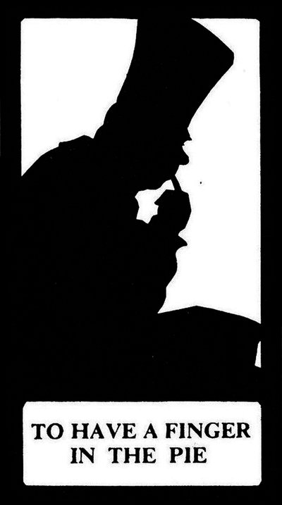 Å ha en finger med i spillet av Unbekannt