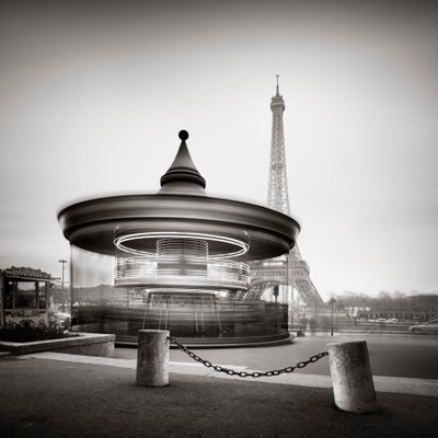 Tour Eiffel – Studie 2, Paris, Frankrike, 2013 (s/hvitt-bilde) av 